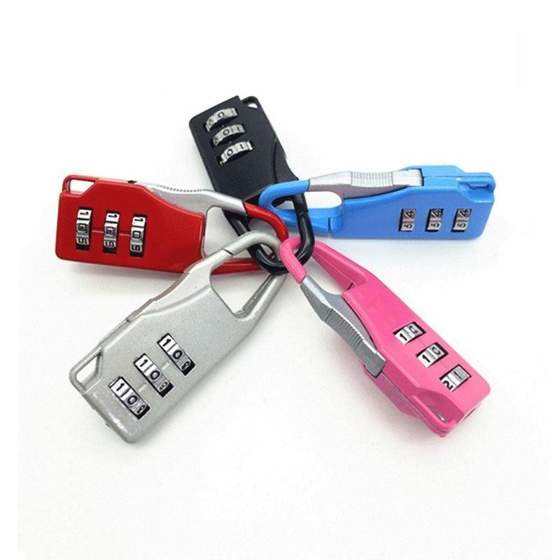 Modern Simple Style Zinc Alloy Small Lock For Luggage And Travel Bags