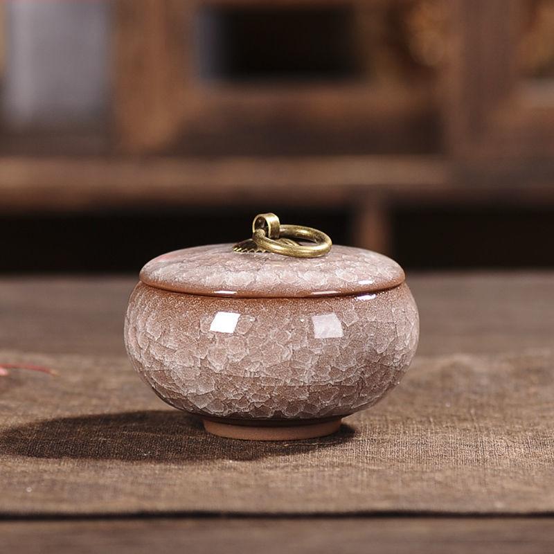 Portable Tea Coffee Sugar Jar Mini Airtight Kitchen Jar Storage Container with Lid China Storage Bottles & Jars Home Decor Gifts