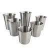 Commercial Stainless Steel Drink Cup Set