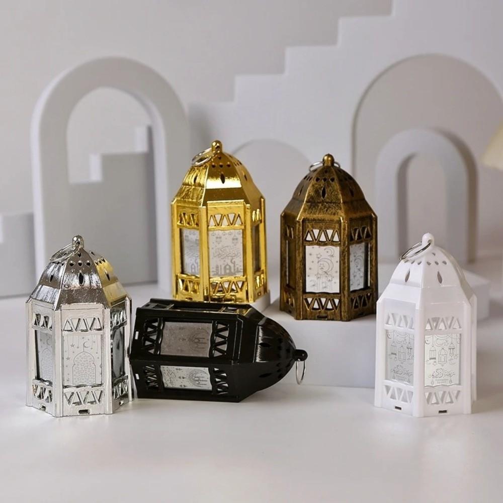 Flameless Muslim Ramadan Lantern Creative Battery Operated Candle  Eid Mubarak Ornaments