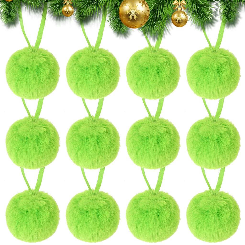 Weihnachtsdekoration Weihnachtsbaum Plüschkugel Hängedekoration Weihnachtsatmosphäre