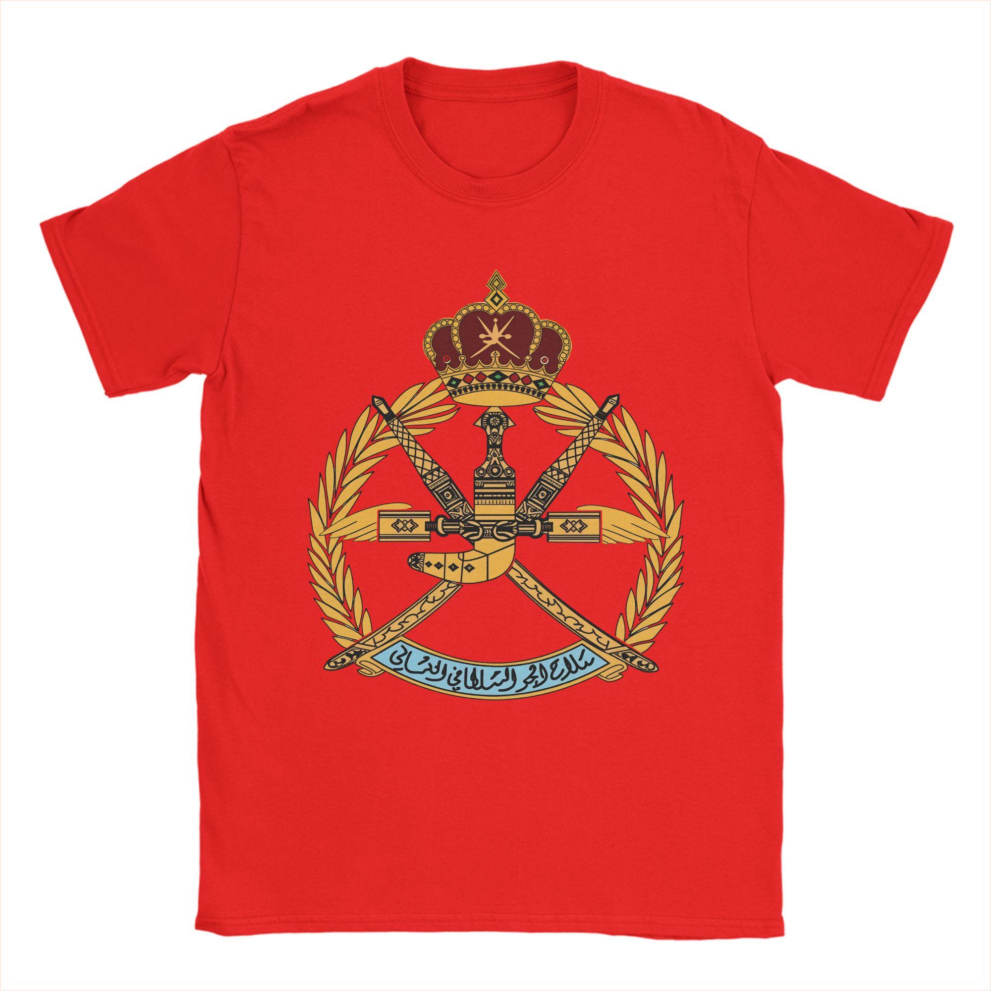 

Mens TShirt Oman Emblem Fashion Cotton Tee Shirt Short Sleeve T Shirt O Neck Clothing Original S