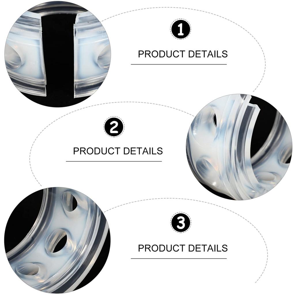 ledmomo 2pcs Rubber Spacer Spring Rubber Universal Car Rubber Spring Car Harmonic Suspension Spacer