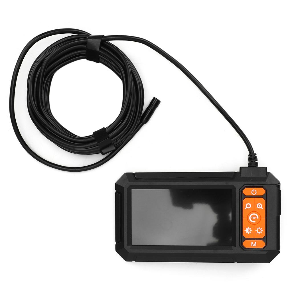 Industriellt endoskop, 1080P digitalt boroskopinspektionskamera, 8 mm IP67 vattentät avloppskamera med 4,3" IPS