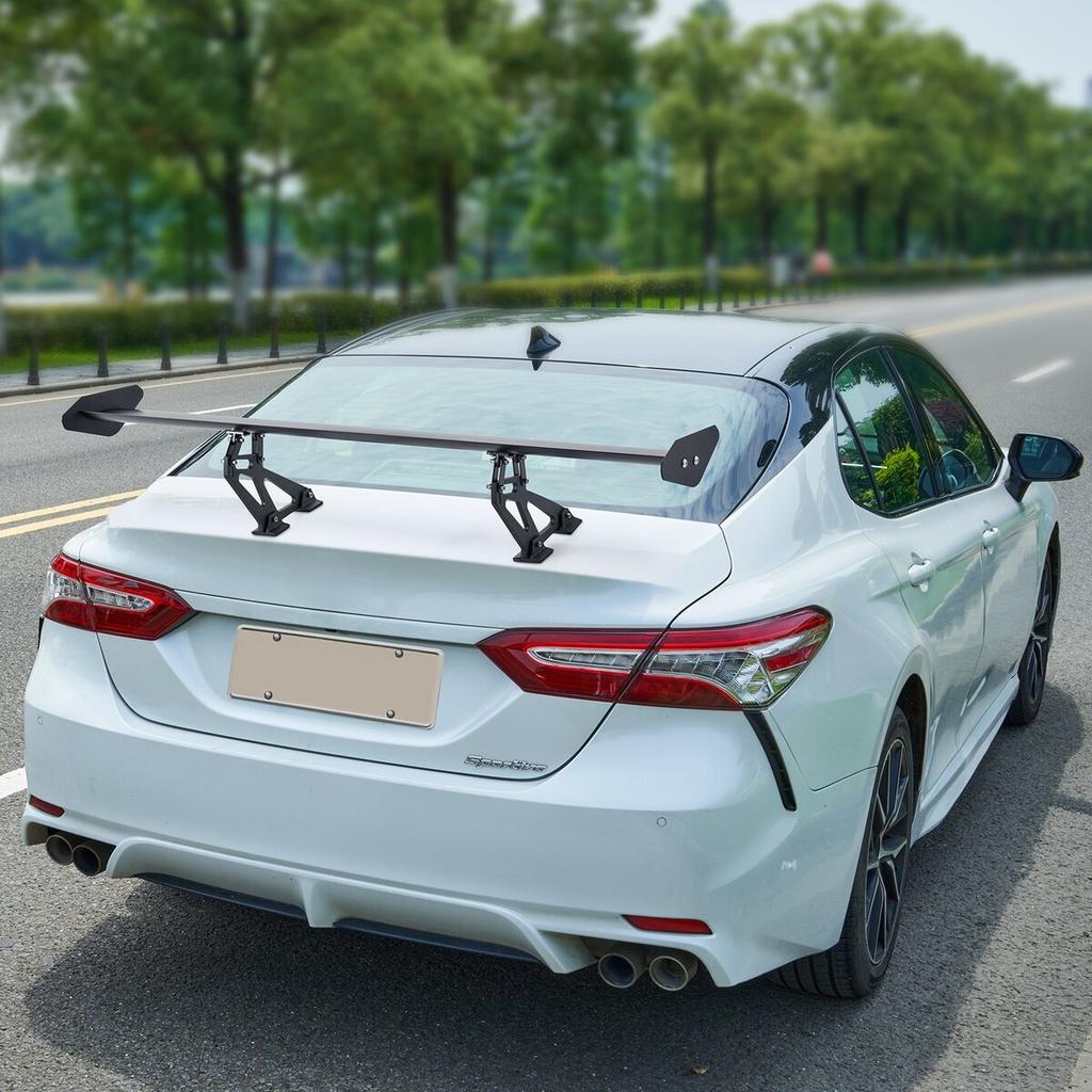 Universal Rear Spoiler GT Style Adjustable Trunk Wing Car Racing 43.3''