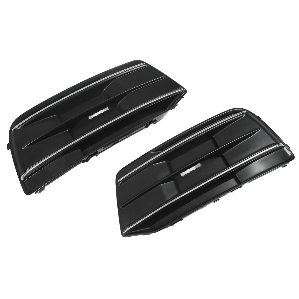 Front Bumper Fog Light Insert Cover AU0807118 Left Right Side Grille Bezel Trim for   2018‑2020