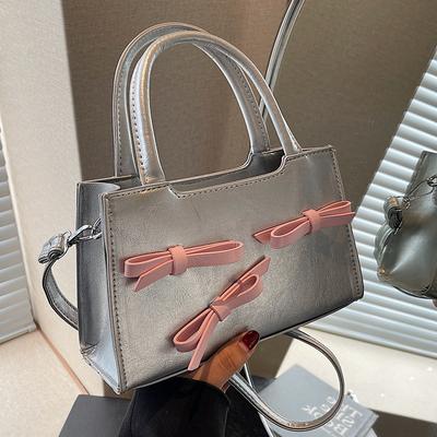 Premium Niche Bow Bag Fashion Umhängetasche Damen Ausländische Vielseitige Tragbare Umhängetasche