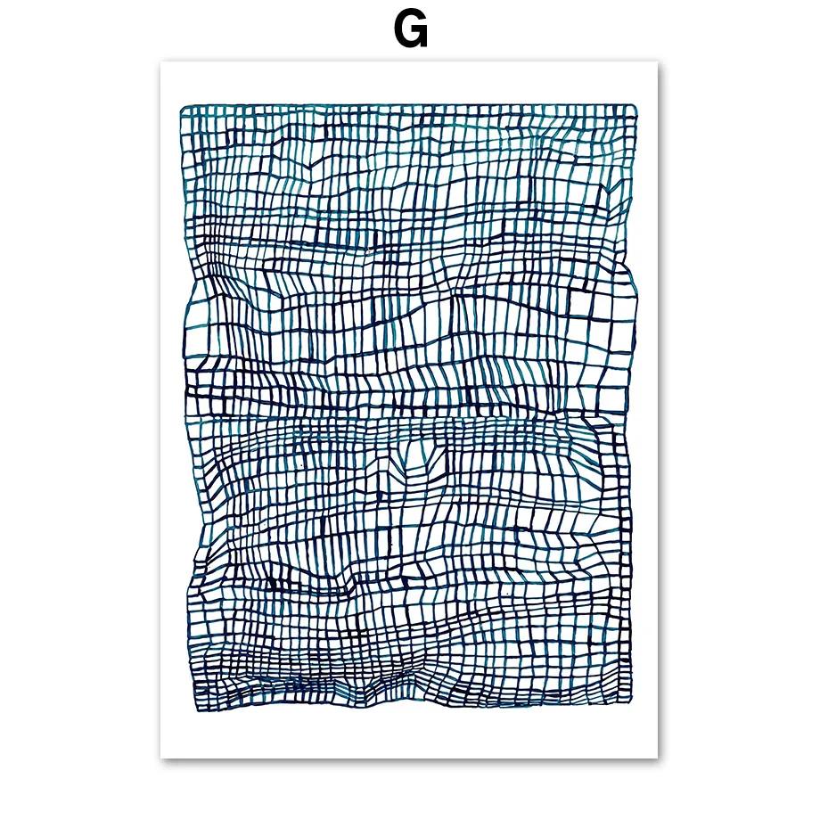 Pajamas Girl Nude Line Curve Geometry Flower Modern Posters And Prints Wall Art Canvas Painting Decor Pictures For Living Roo