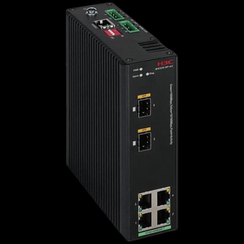 H3C Industrial Core Access Switch IE4320-6P-AC