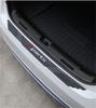 Black Car Rear Rubber Bumper Guards Scratch Protector Non-slip Pad Sports Style