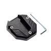Kickstand Extender Motorcycle Side Stand Pad Aluminum Alloy Enlarged Base