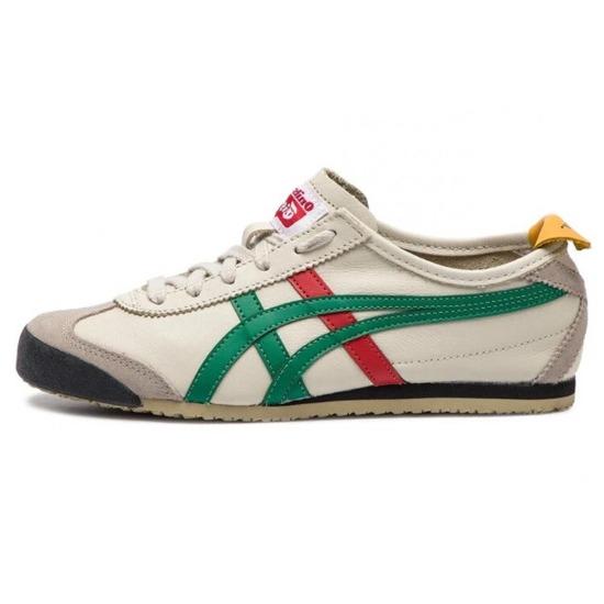 

Onitsuka Tiger Low-top Sports Casual Shoes MEXICO 66 DL408-1684 Unisex EU 37 бежевий/зелений