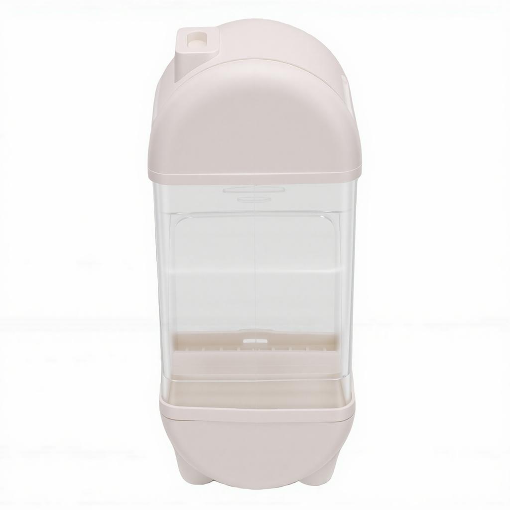 Automatic Bird Feeder Spill Proof 800ml Plastic Hanging Bird Cage Feeder for Parrot Parakeets Lovebirds