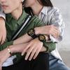Casio Trendy Sports Quartz Movement Resin Strap Japanese and Korean Watches Unisex Black Dial BA-110-1APR+GA-110GB-1APR
