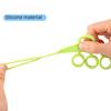 New Silicone Five-hole Puller Finger Stretching Wrist Strength Exercise Leisure Decompression Fitness Equipment