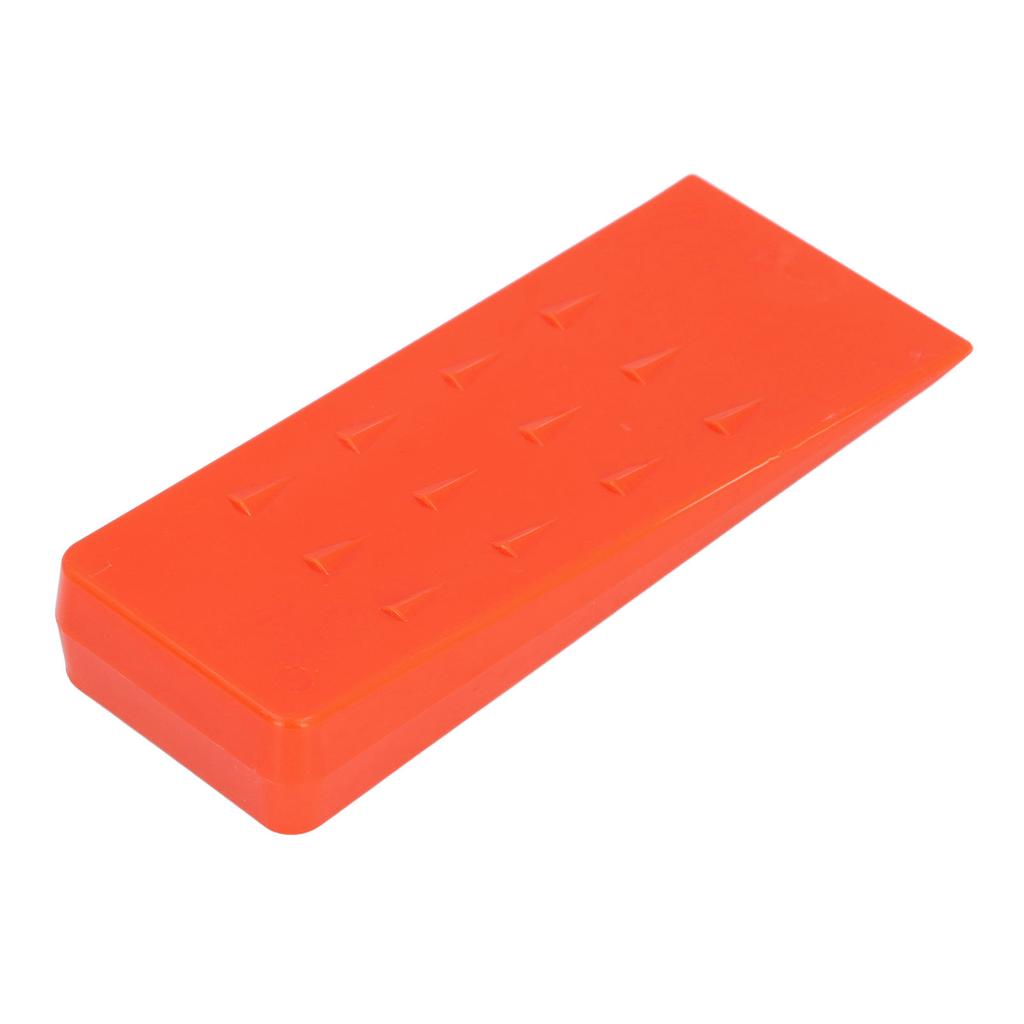 8 Inch Logging Wedge with Spikes Tree Felling Wedge ABS Plastic Wood Splitting Wedge Chainsaw