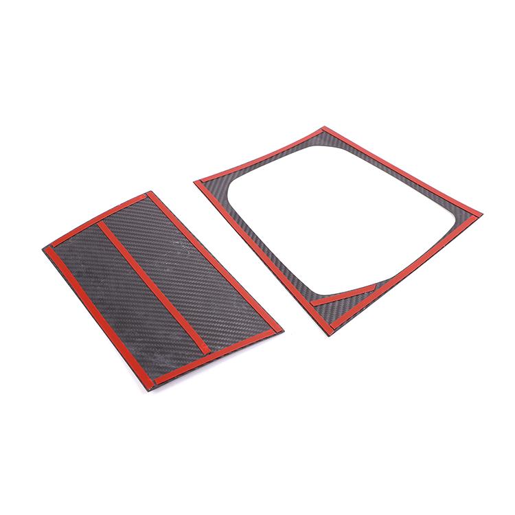 Real Carbon Fiber Interior Accessories for BMW 8 Series M850i G14 G15 G16 2019-2022 Central Control Gear Shift Panel Trim Cover