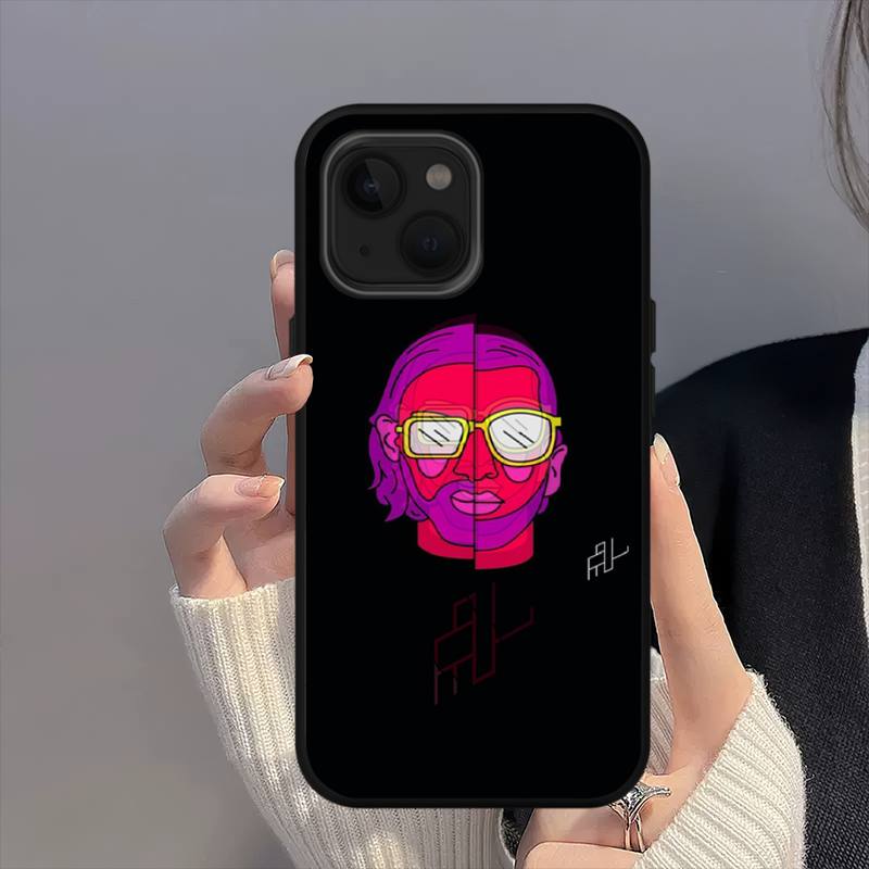 

France PNL QLF Rapper Phone Case For iPhone Mini 11 12 13 14 15 16 Pro Max Plus Shell iPhone11