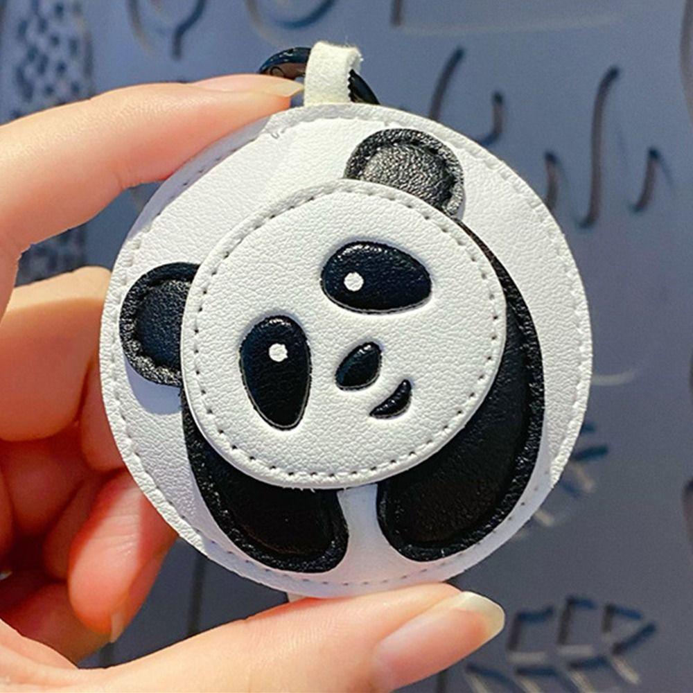 Lovely Panda Pendant Key Chain Delicate Cartoon Pet Doll Pendant Animal Key Ring  Unisex