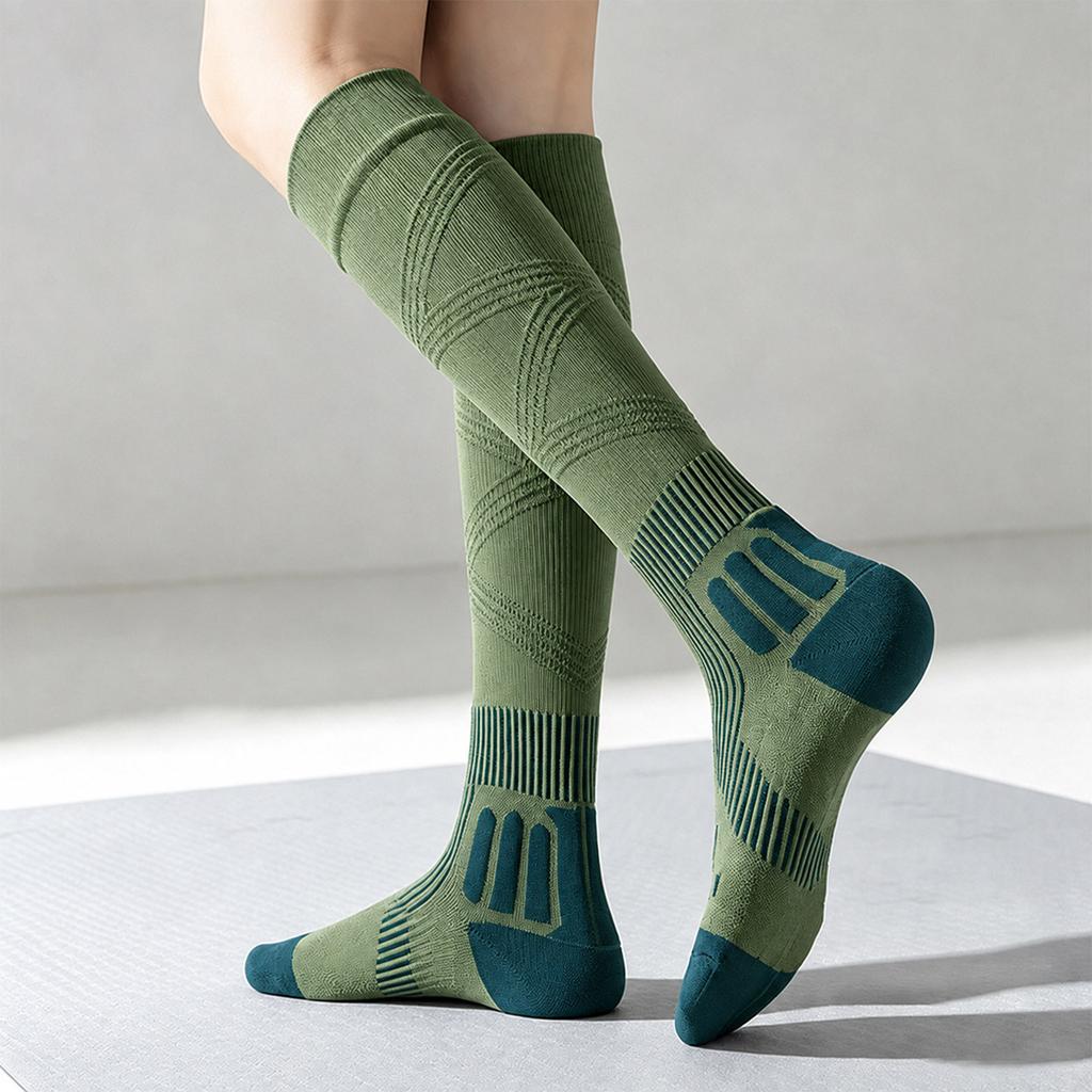 Women's Running Support Socks for Hiking and Travel – Compression Athletic Socks for Joggers and Sports Enthusiasts