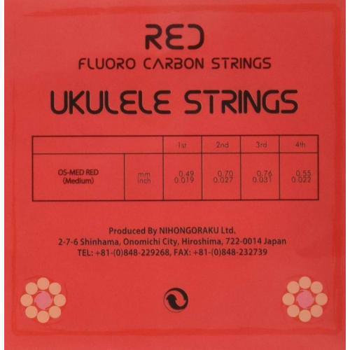 ORCAS OS-MED RED Ukulele Strings