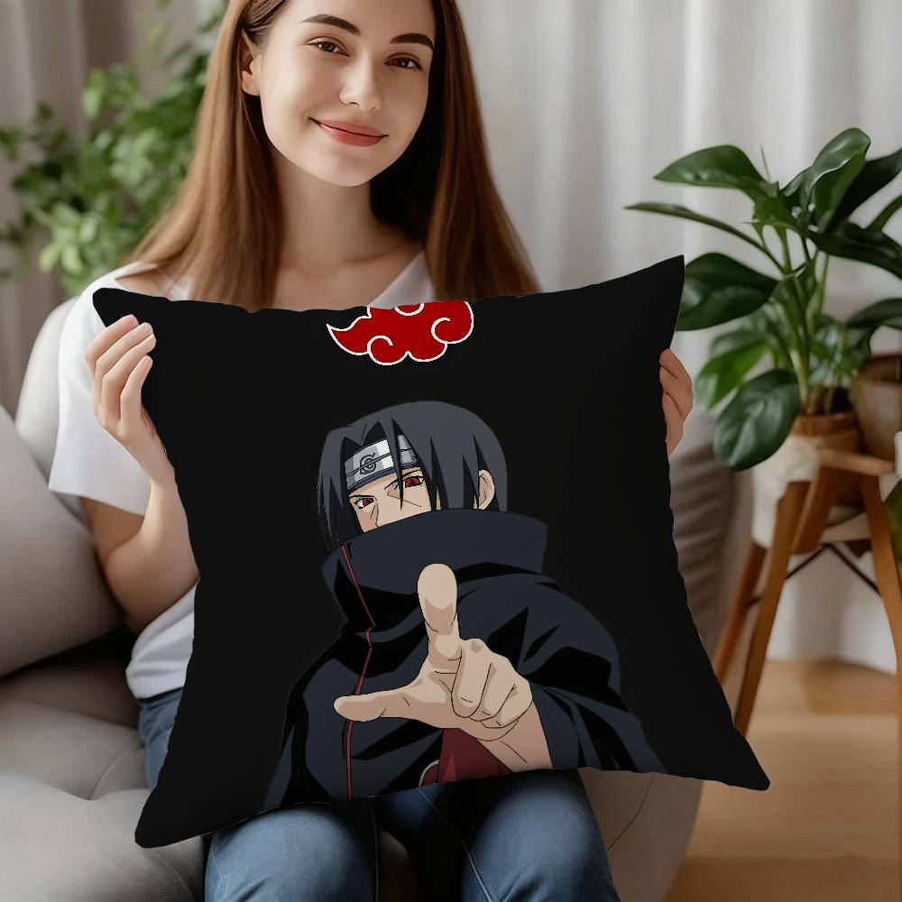 Uchiha I-ItachiS Pillow Case Sofa Decorative Home Double-sided Print Plush Square Throw Pillow Covers Cushion Decor Cover