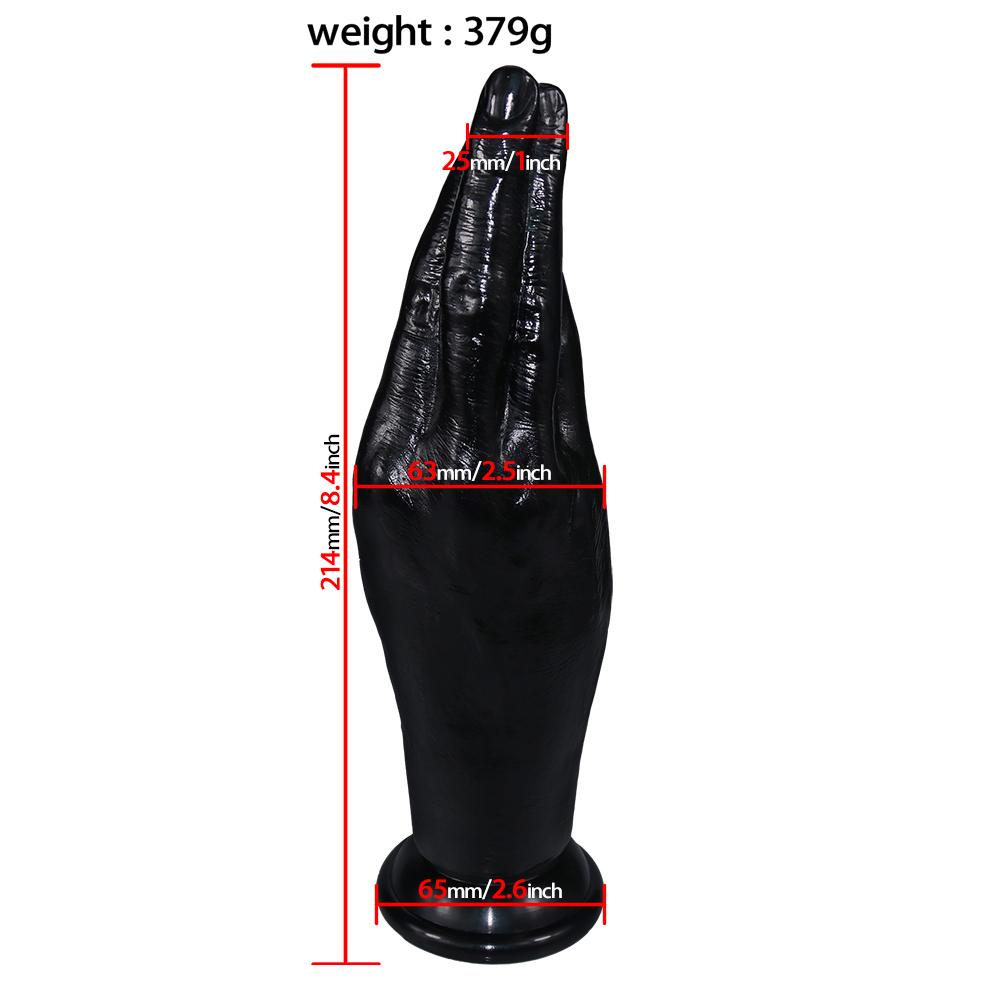PVC Penis Anal Plug Simulation Arm BDSM 40cm Artificial Hand Anal Plug Vaginal Butt Dilator Unisex Anus Expander Big Dildo Female Masturbator Sex Toys