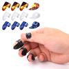 12Pcs Thumb and Finger Picks Guitar Finger Picks Fingertip Hands Sleeves Flat Thumbpicks Guitar Accessories Easy to Use