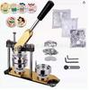 58mm All-Metal Rotary Badge Maker with Molds - DIY Badge Set