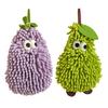 Chenille Hand Towel Soft Absorbent Microfiber Towels Bathroom Three-dimensional Fruit Shape Quick Drying Hand Towel