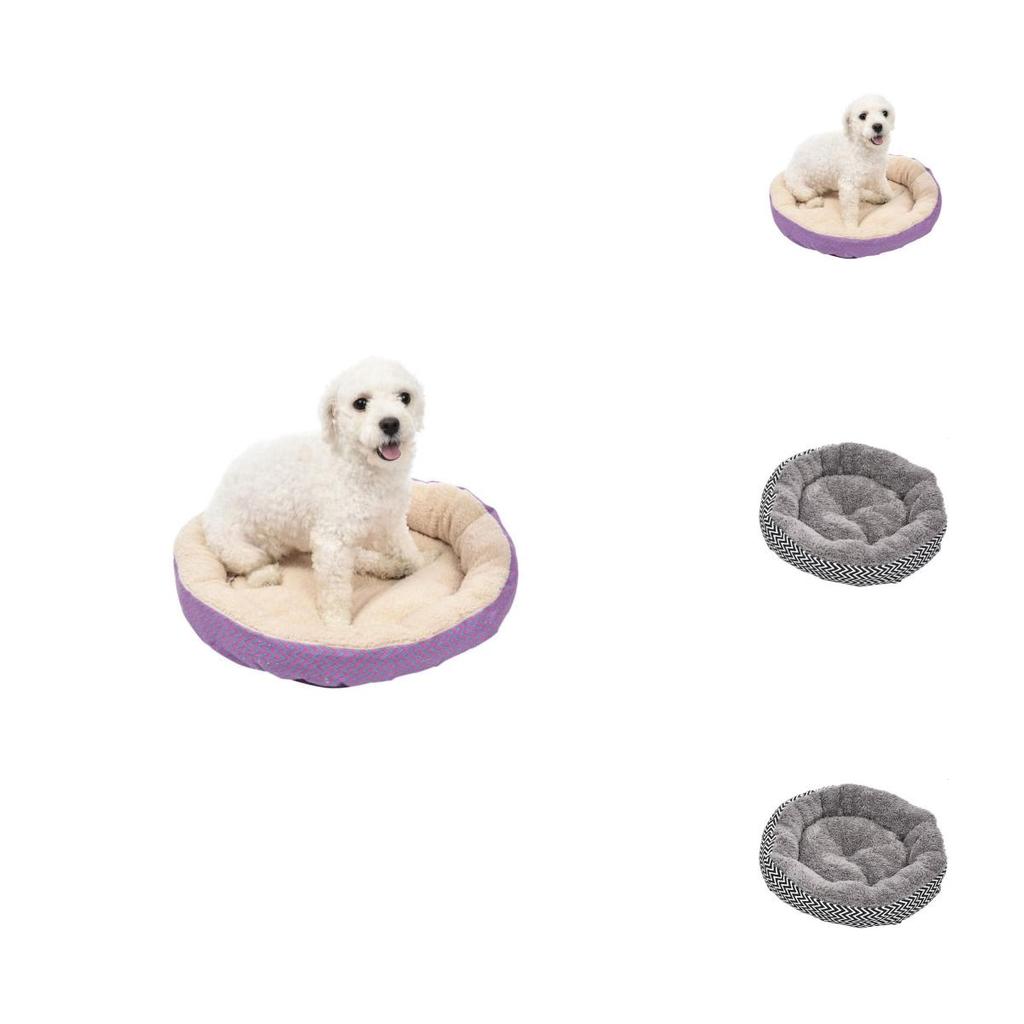 Luxusní měkká sametová teplá postel pro domácího psa kočku Dům s útulným hnízdem Podložka Polštář Bouda