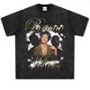 Bruno Mars "Vintage 90s Bootleg" Gewassen Oversized Zwart T-shirt | Popmuziek Fan Unisex Streetwear Tee