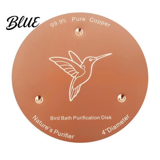 Decorative Garden Water Disc Bird Bath Copper Disc Purification 3 or 4 Point Support Pet Fountain Cleaning Tool Bowl Livestock Trough for