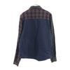 Billionaire Boys Club Check Long Sleeve Cotton Shirt S Navy System Men's Used