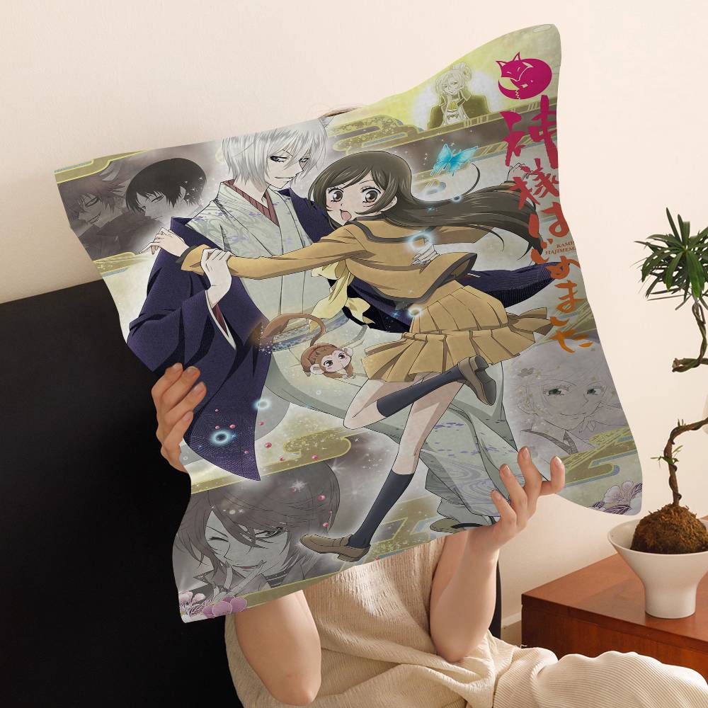 

Kamisama Kiss Anime Pillow Cover For Bedroom Room And Living Room Sofa Decorative Cushion Cover 30x30 cm