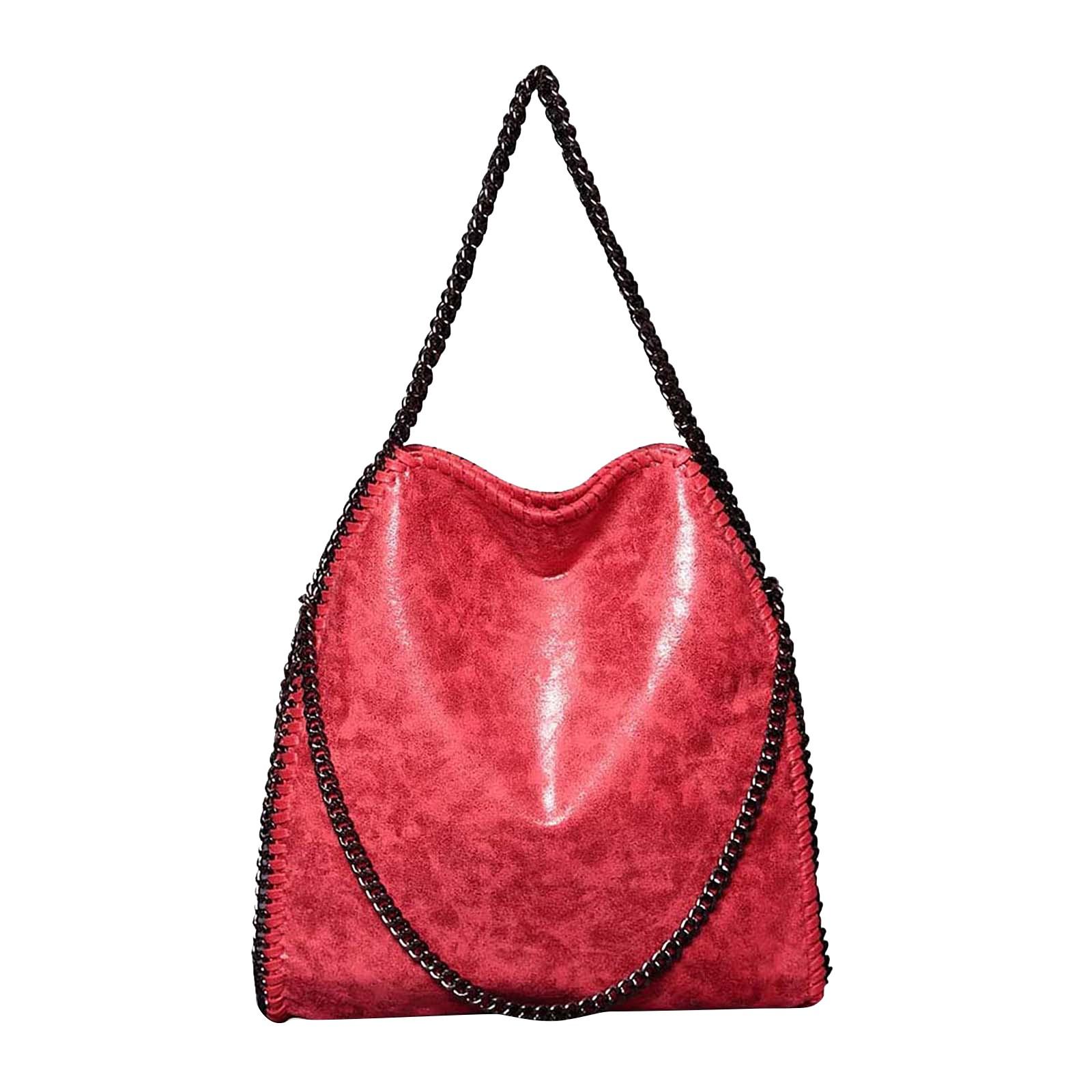 Сумка Мягкая кожаная сумка для покупок на одно плечо Сумка для отдыха One Size — фото 9