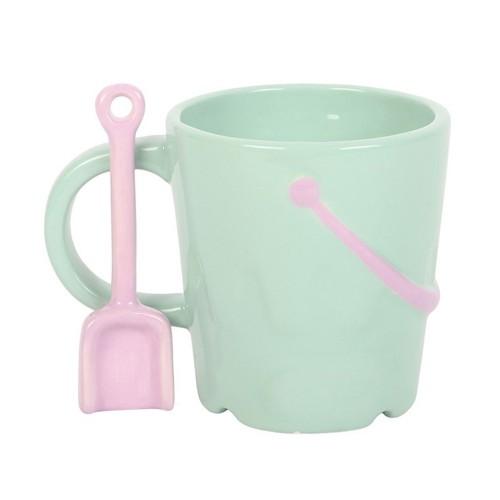 Something Different Bucket and Spade Mug & Spoon Set