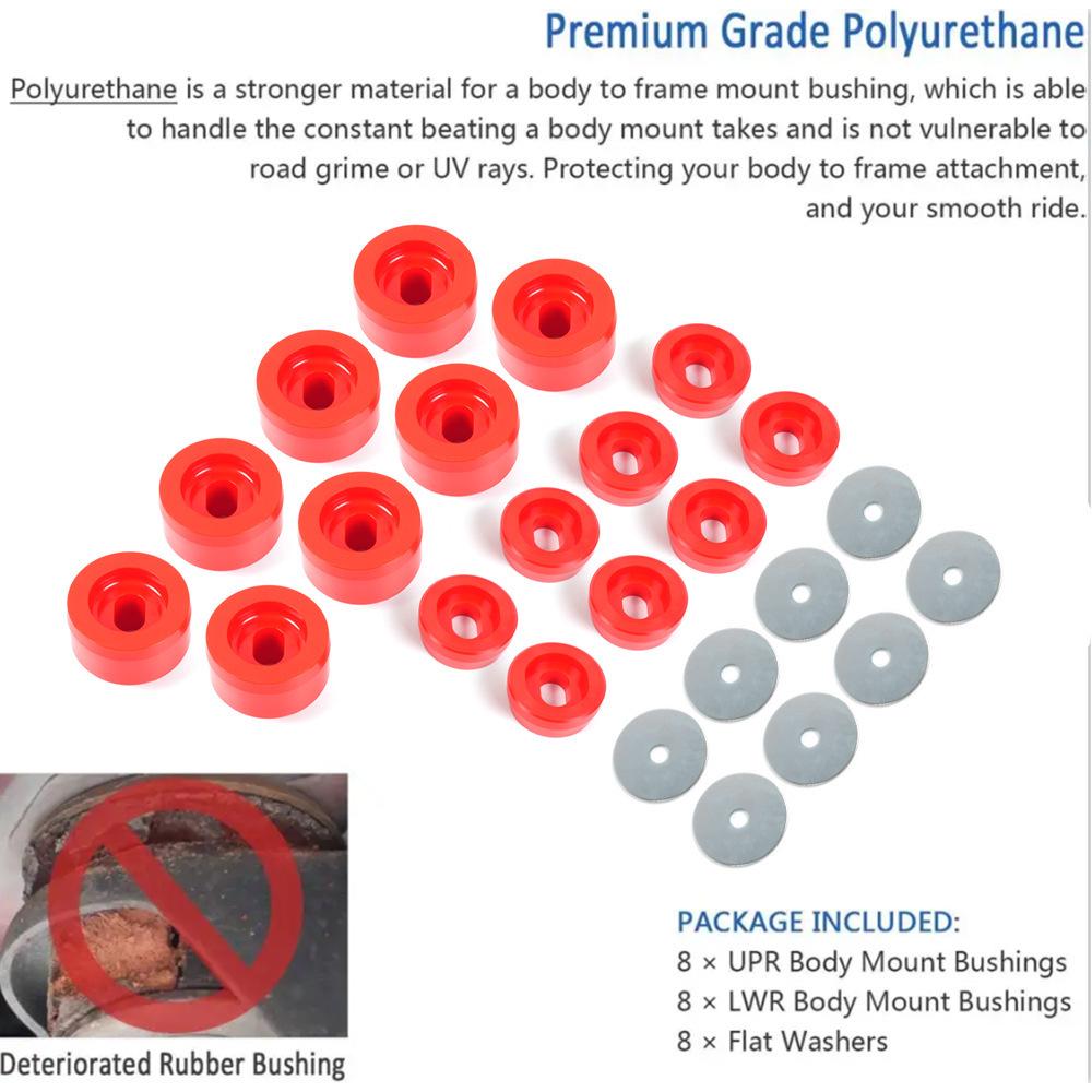 Polyurethane Mounting Bushing for 99-14 Chevrolet Silverado GMC 1500/2500