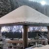 4M/7M Length Solar LED Curtain Light 8 Modes Ultra Bright Icicle String Light Waterproof Waterfall Fairy Light Street Decor