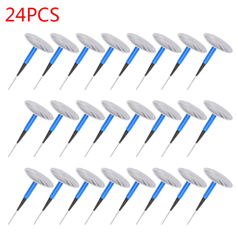 24Pcs Pilz Plug Patch Auto Tubeless Reifen Pannenreparatur Wired 6mm Pilz Plug Patch Reifen Plug Patch Reifenreparatur Patch Plug