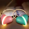 USB Rechargeable Portable Touch Sensitive Night Lamp LED Heart-Shaped Neck Flexible