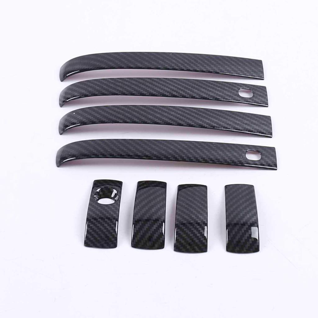 Carbon Fiber Door Handle and Bowl Protector for 11-22 Jeep Grand Cherokee