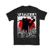 Catzilla King of Pawster Paws Cat Kitten Pet Lover Meme Gift Funny Style Unisex Gamer Cult Movie Music TShirt Fashionable
