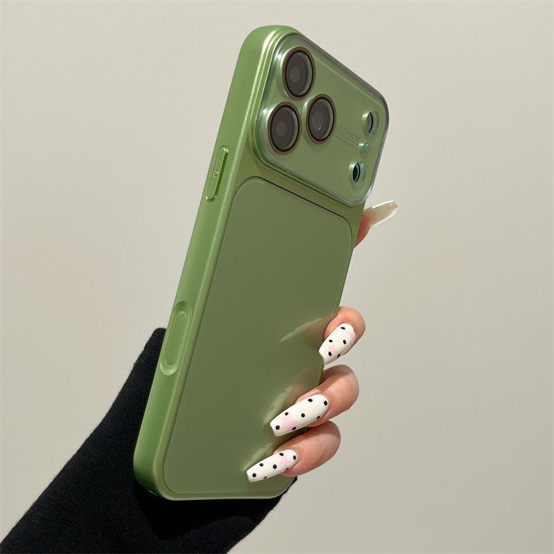 Metallic Hard Shell Case for iPhone 13/14/15/16/17P Pro Max - Drop-proof Advanced Solid Color Design