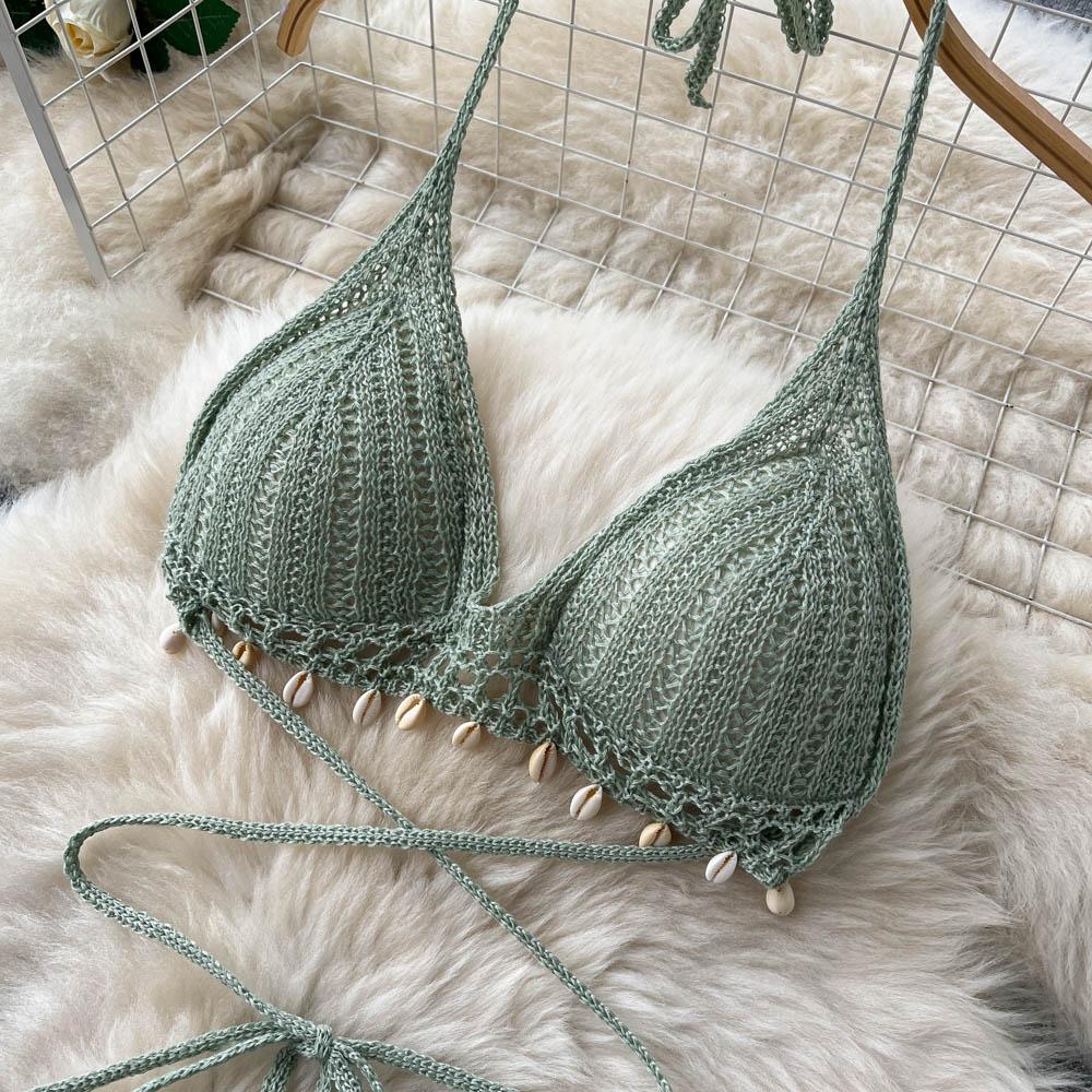 RUGOD Sommer Gerades Rohr Locker Hohe Taille Dünn Zeigen All-Match Bodenlang Weiter Bein Hose Krawatte Hängender Hals Kurz Zweiteiliger Anzug