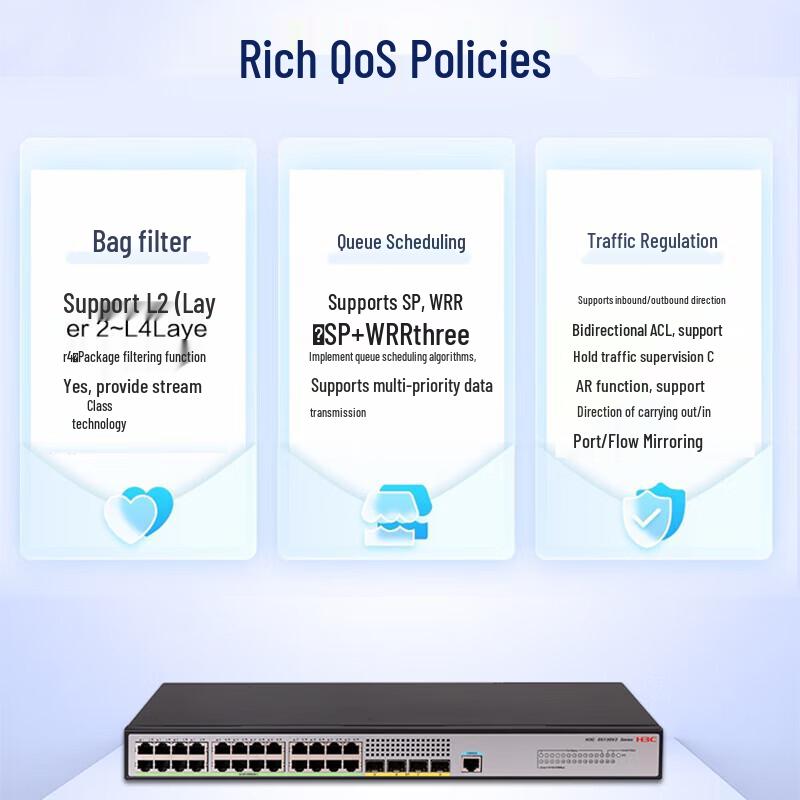 H3C S5130V2-28S-LI Layer 3 Managed Aggregation Switch