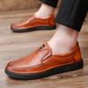 Men's Quality Formal Business Negotiation Dating Fashion Versatile Shoes Formal Party Wedding Comfortable Breathable Lefu Shoes