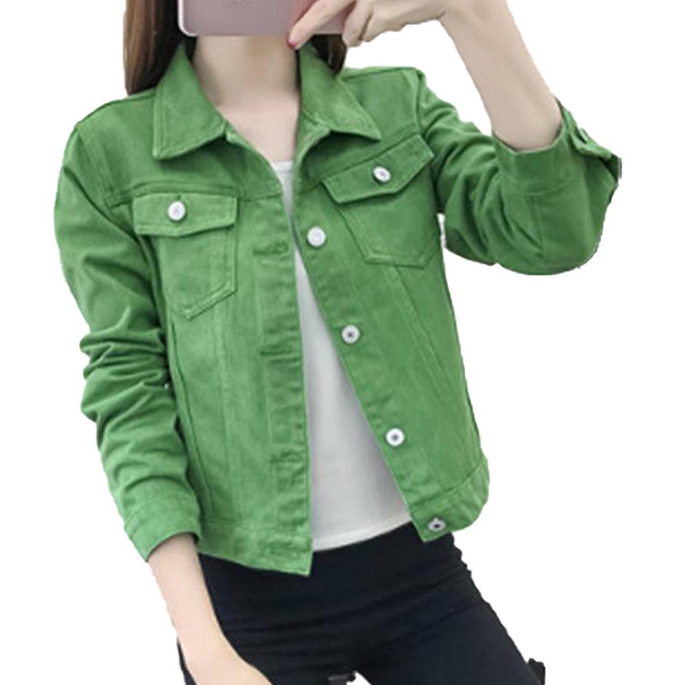 Buy Women Long Sleeve Denim Jacket 