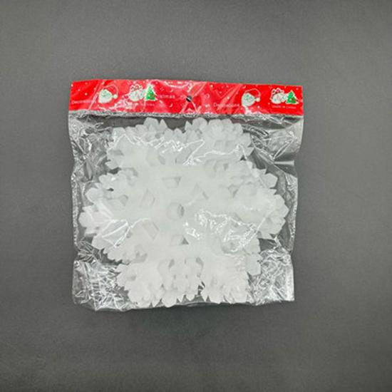 Foam Snowflake & Pine Cone Christmas Tree Ornaments Set - 26 Pieces