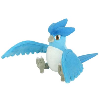 Sanei Boeki Pokemon ALL STAR COLLECTION Articuno Plush W17 X D19 X Pokemon PP188 (S) Toy, H20cm,